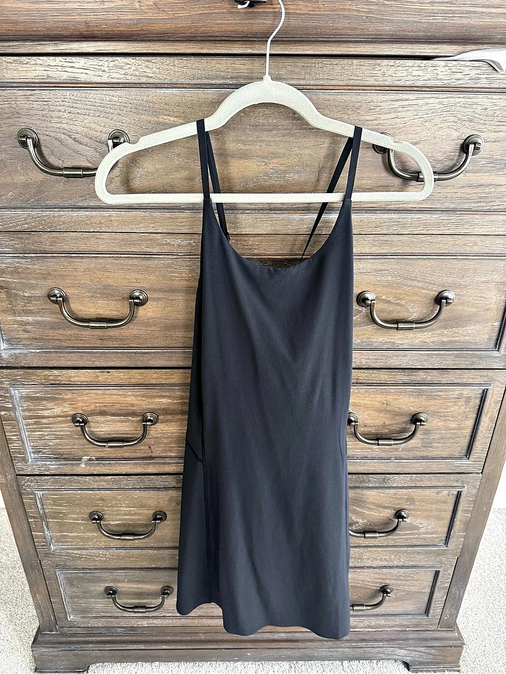 Athleta Infinity Dress in Black Size Medium
